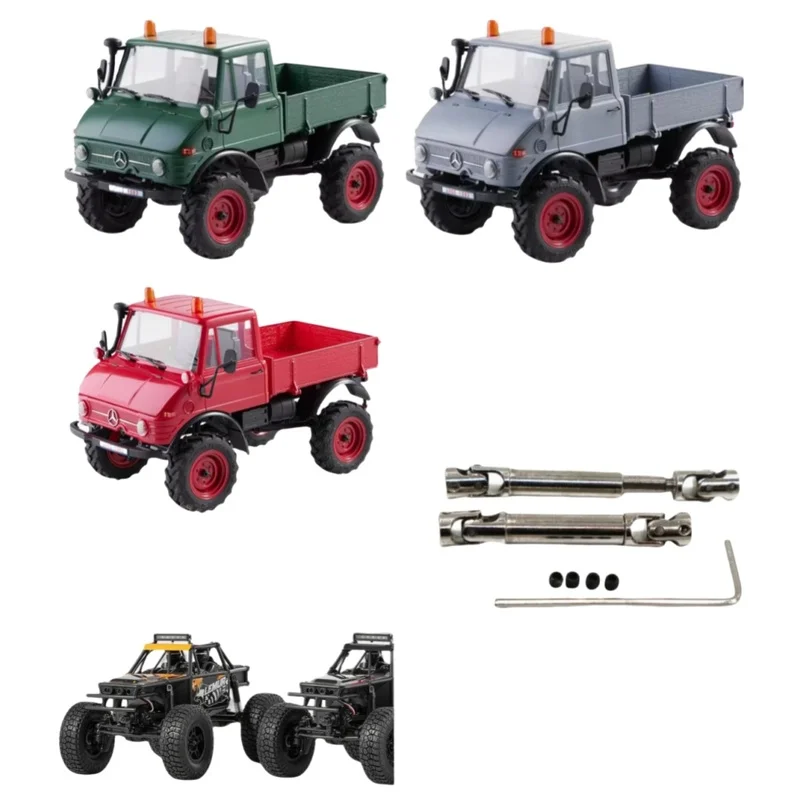 

Fms Fcx24 Foxmonkey Crusher Xiaoqi Unimog Remote Control Car Metal Upgrade Accessories Medium Transmission Shaft Modified Parts