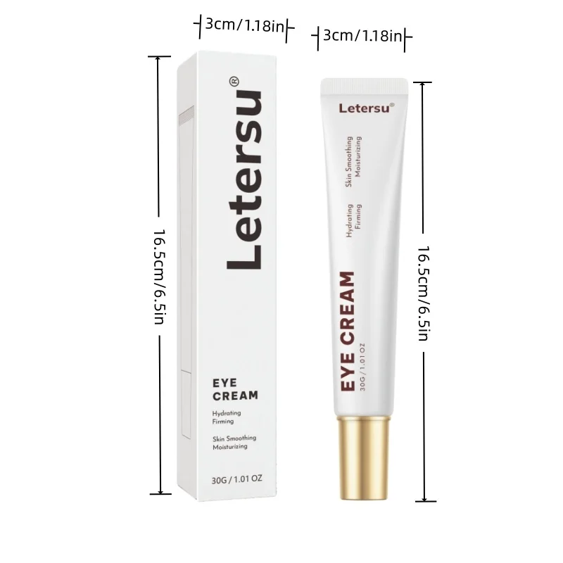 1.01oz Daily Eye Cream for Women & Men, Brightening & Revitalizing, Gentle for All Skin Types, Lightweight & Non-Greasy