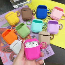 Silikon-Kopfhörer hüllen für Airpods 1/2/3 kabellose Kopfhörer abdeckung Schutzhülle für Apple Airpods 4 Pro Case Air Pods 2 Abdeckung
