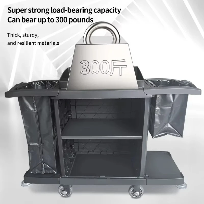 Cleaning Cart  Multifunctional Handcart Room Service Cart  Hotel Hygiene  Housekeeping Cart