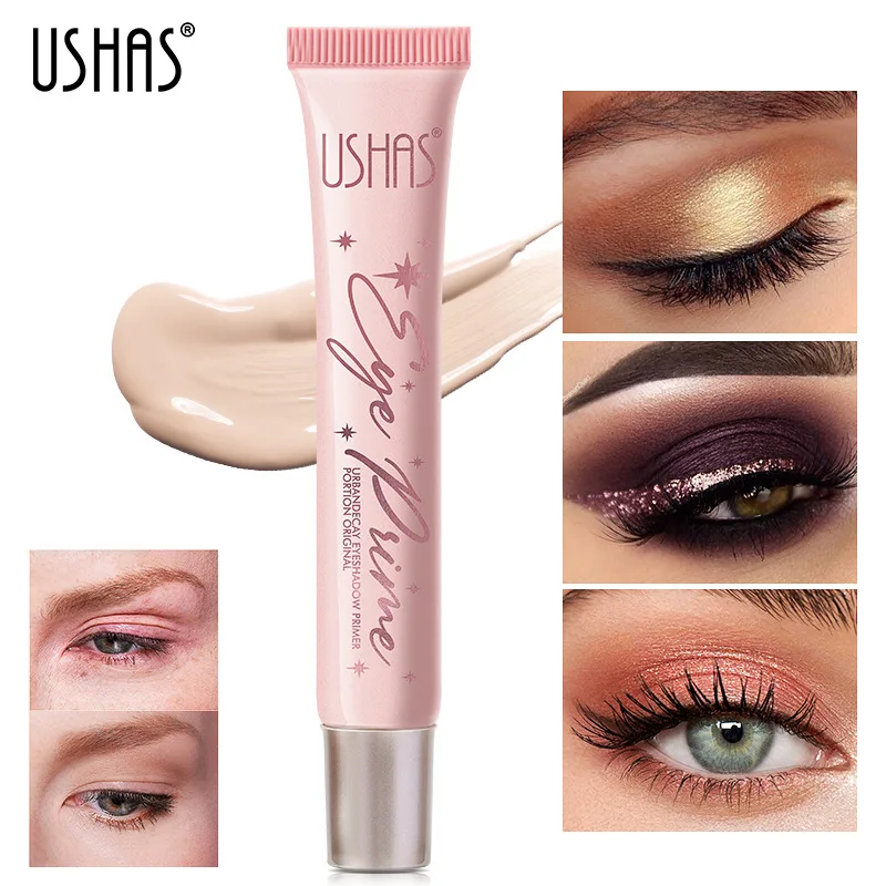 24Pcs USHAS Eye Primer Eyeshadow & Liner Primer Pore Minimizer Hides Wrinkles & Fine Lines for All-Day Eye Makeup Wear