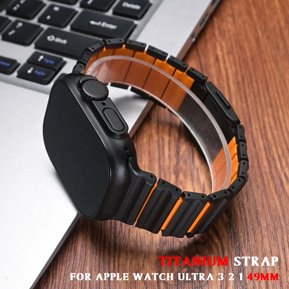 Luxury Watch Apple Bands - Cinturino in Titanio per Apple Watch