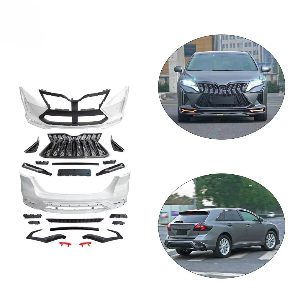 High Quality for to Yo Ta VENZA 2008-2015 Body Kit Front and Rear Bumper Upgrade in New PP Material