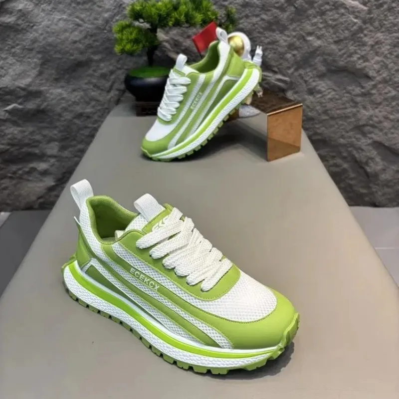 New Men's Sneakers Mesh Breathable Sport Running Shoes Luxury Brand Casual Shoes for Men Tennis Training Shoes Кроссовки Мужские - Image 5