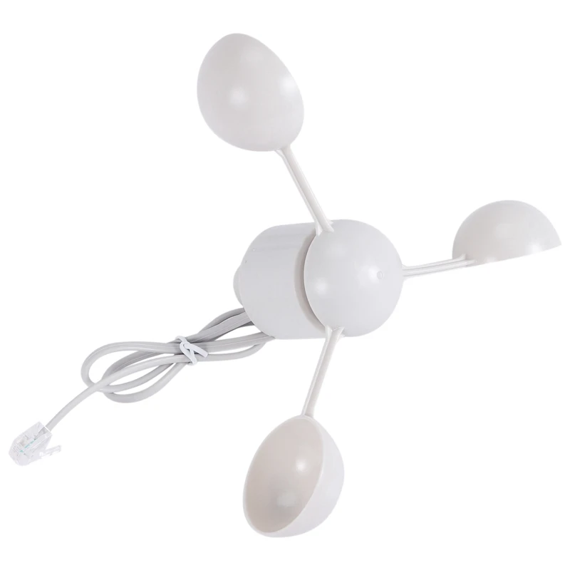 Anemometer WH-SP-WS01 Anemometer Wind Speed Measuring Instrument Wind Speed Sensor Meteorological Instrument for Anemometer