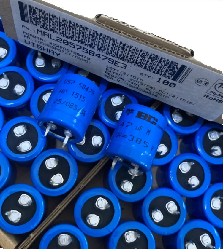4pcs/lot MAL205758479E3 47UF 385V Vishay BC audio high-voltage electrolytic capacitor free shipping