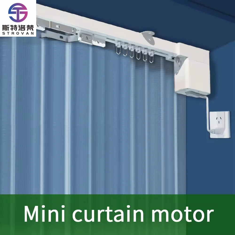 Smart Life Automated Curtain Driver, Zigbee 3.0 Protocol, High-Torque Motor for Heavy Drapery,  App Compatible