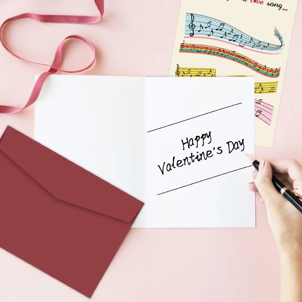 Kitty Paw Design Happy Birthday Card Creative Cartoon Patterned Cat Greeting Card Includes Envelope Unique