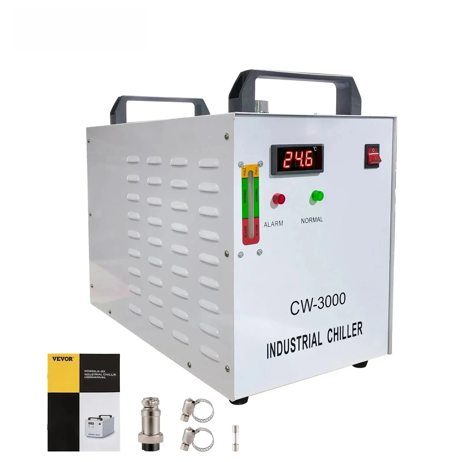 SIHAO CW-3000 Industrial Grade CNC Laser Engraving Machine Water Cooler Laser Tube Dedicated Chiller for Efficient Cooling
