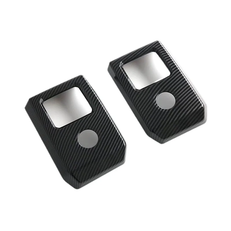 

ABS Carbon Fiber Car Front Rear Fog Lamp Covers Trim Car Accessories For Chery Jaecoo J6 Icar 03 2024-2025