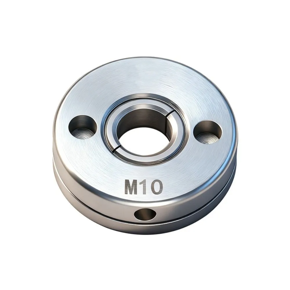 Galvanized Plate Angle Grinder Pressure Plate Self-Locking Design Inner Outer Flange Angle Grinder Flange Nut Set M10 Thread