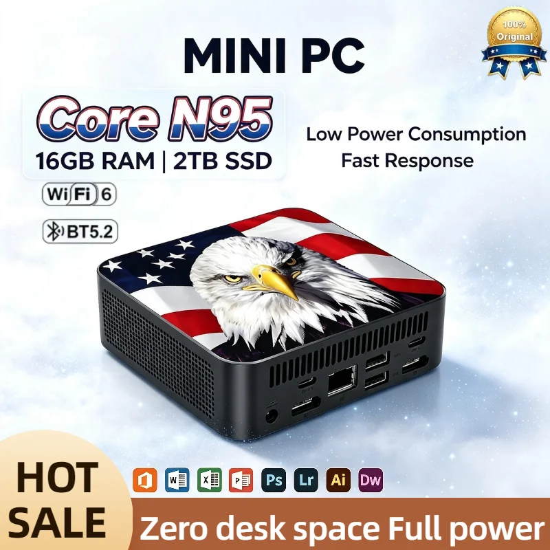 Mini PC Intel Core N95 16GB 1TB