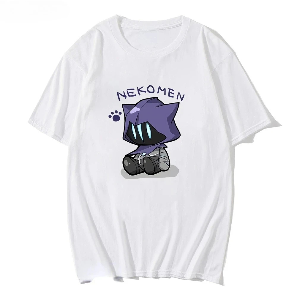 Kawaii VALORANT Shirt Men Omen Cartoon T-Shirts Women Fashion Tops Boys Girls Game Printed Harajuku 2025 New Shirt-tee Unisex