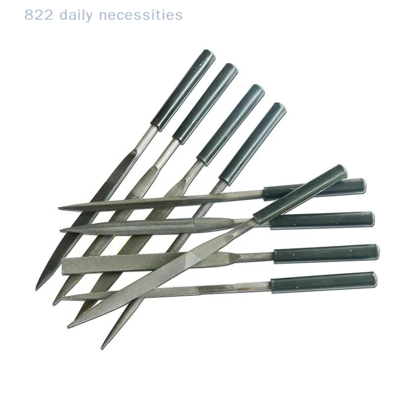 

10pcs/set Metal Needle File Set Wood Rasp Metal Polishing Hand FileTools Steel Rasp Needl Filing For Metal Glass Stone Wood Carv