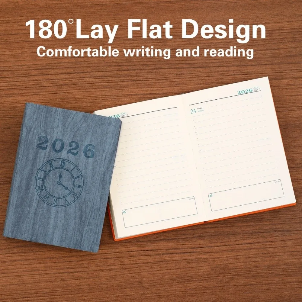 Practical Multifunctional A6 Schedule Book Creative Portable 365 Day Planner Exquisite English Planner School Notebook