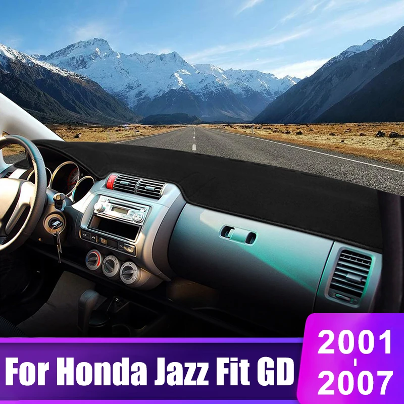 

For Honda Fit Jazz MK1 2001 2002 2003 2004 2005 2006 2007 Car Dashboard Cover Instrument Desk Sun Shade Non-slip Pad Accessories