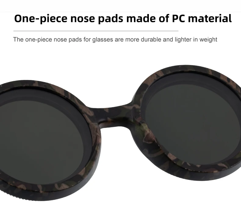 Steampunk Polarisierte Kleine Rahmen Runde Einstellbare Licht Sonnenbrille ND9 Dimmen Sonnenbrille Outdoor Shades Angeln Fahren Brillen – Detail 12