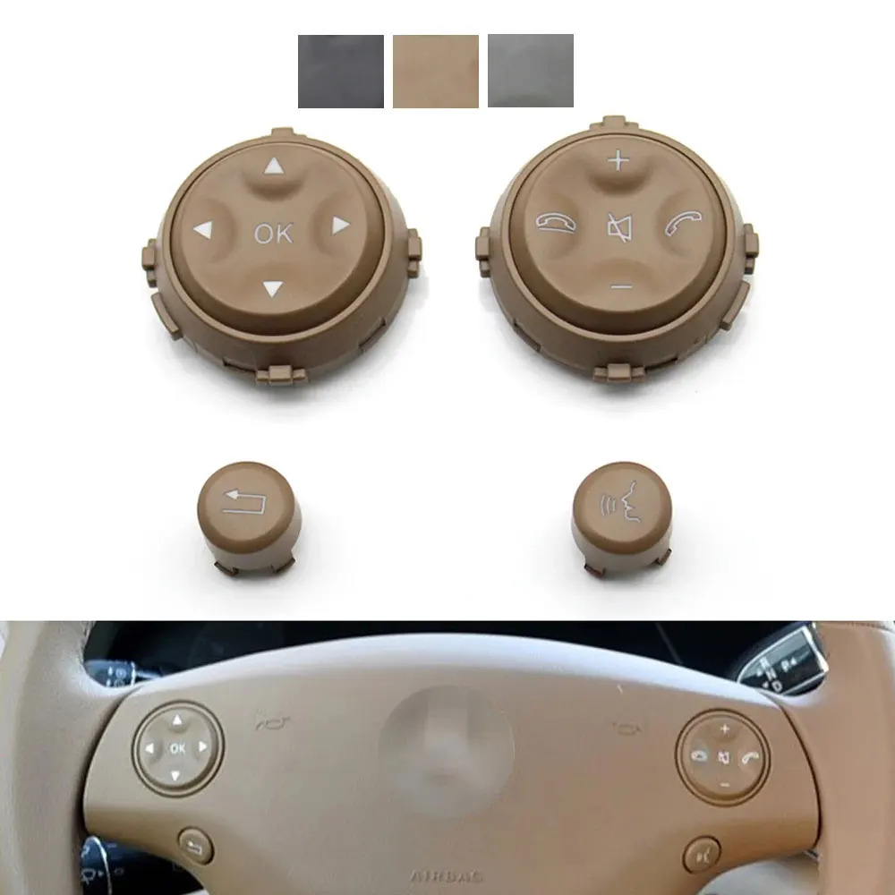 Car  Multi-function Steering Wheel Push Buttons Repair Kit For Mercedes Benz S CLASS W221 S280 S300 S350 S400 S600 2006-2009