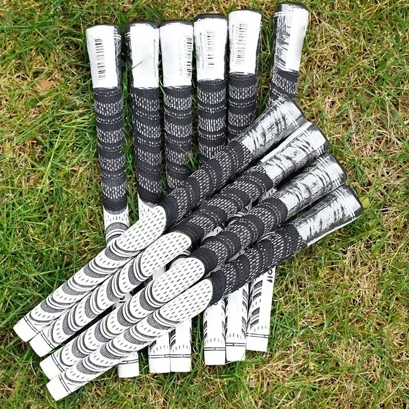 

5/13 PCS Golf Putter Grips Men's Rubber Golf Grips Cotton Yarn Golf Club Grips Iron and Wood Standard/Midsize Grip Universal