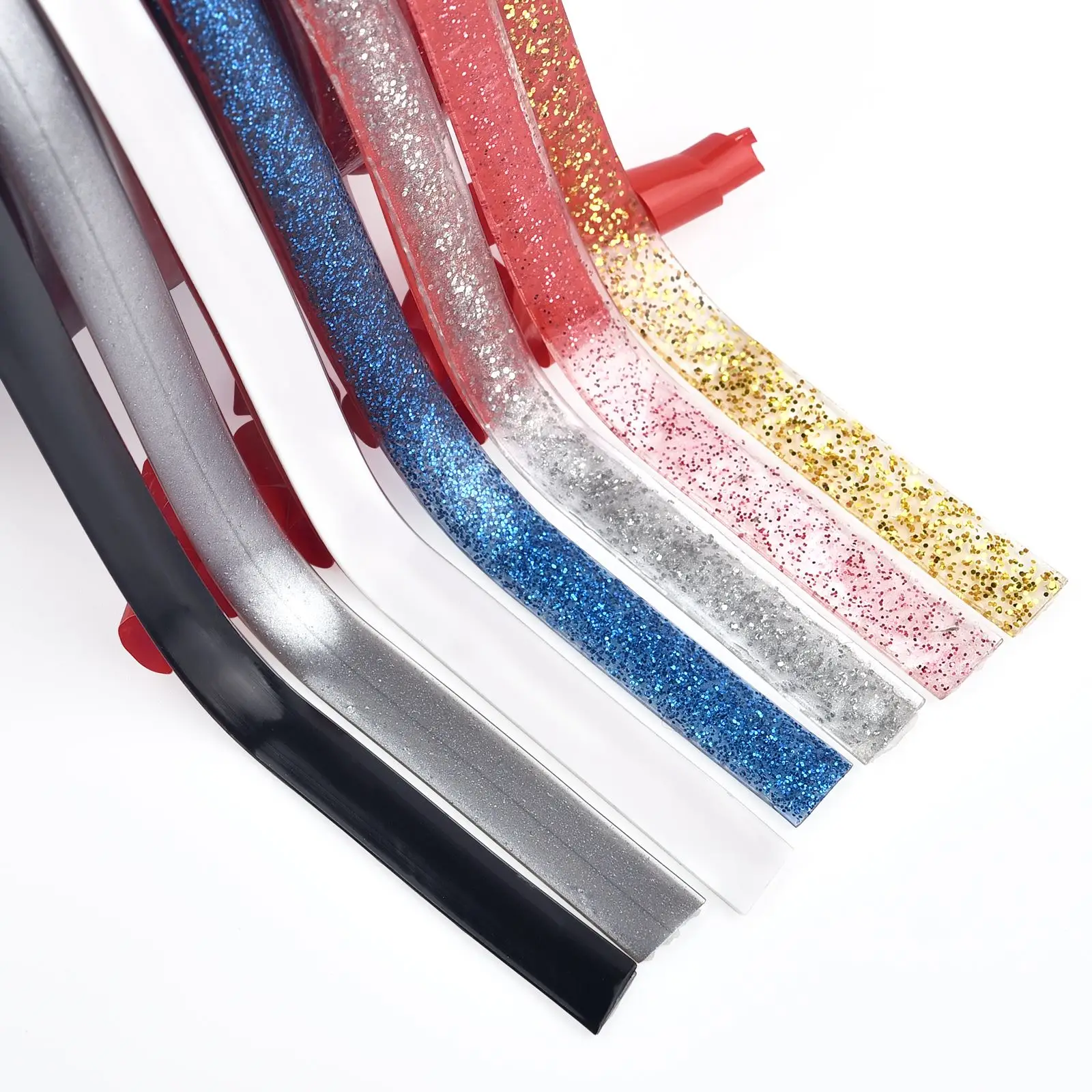 8mm 5M Ceramic Tile Mildewproof Gap Tape Decor Gold Silver Black Self Adhesive Wall Tile Floor Tape Sticker Home Decorations