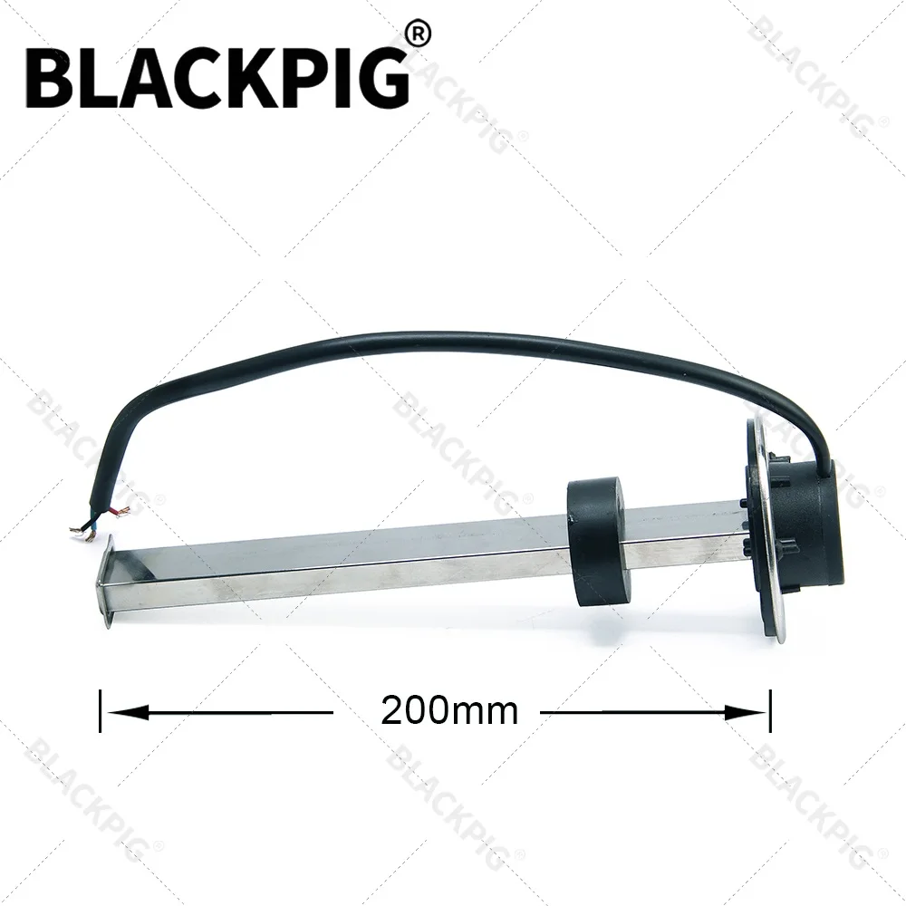 120MM 150MM 200MM 250MM Fuel Level Sensor Liquid Fuel Tank Oil Float Sensor 106.7 to 6.7 Ohms DC5V-24V For Car Truck
