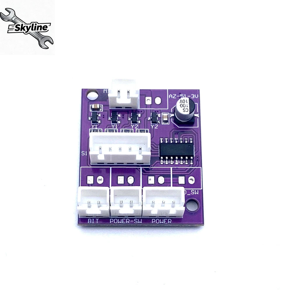 3V DC Motor Control Mainboard with 5-Speed Switch for 1 Motor Watch Parts Accessories