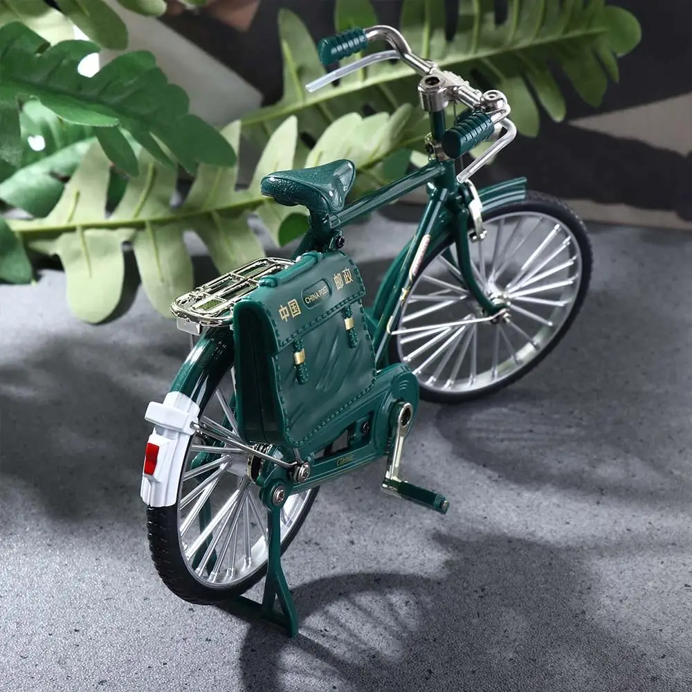 Miniatur modell Druckguss legierung Mini Fahrrads imulation Fahrrad Vintage Fahrrad Modell Retro Fahrrad Modell Spielzeug Retro Fahrrads pielzeug