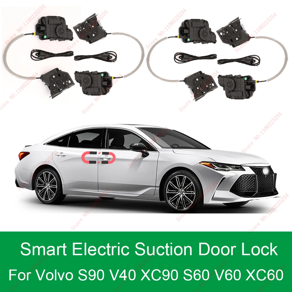 

Smart Auto Electric Suction Door Lock for Volvo S90 V40 XC90 S60 V60 XC60 Automatic Soft Close Door Super Silence Vehicle Door