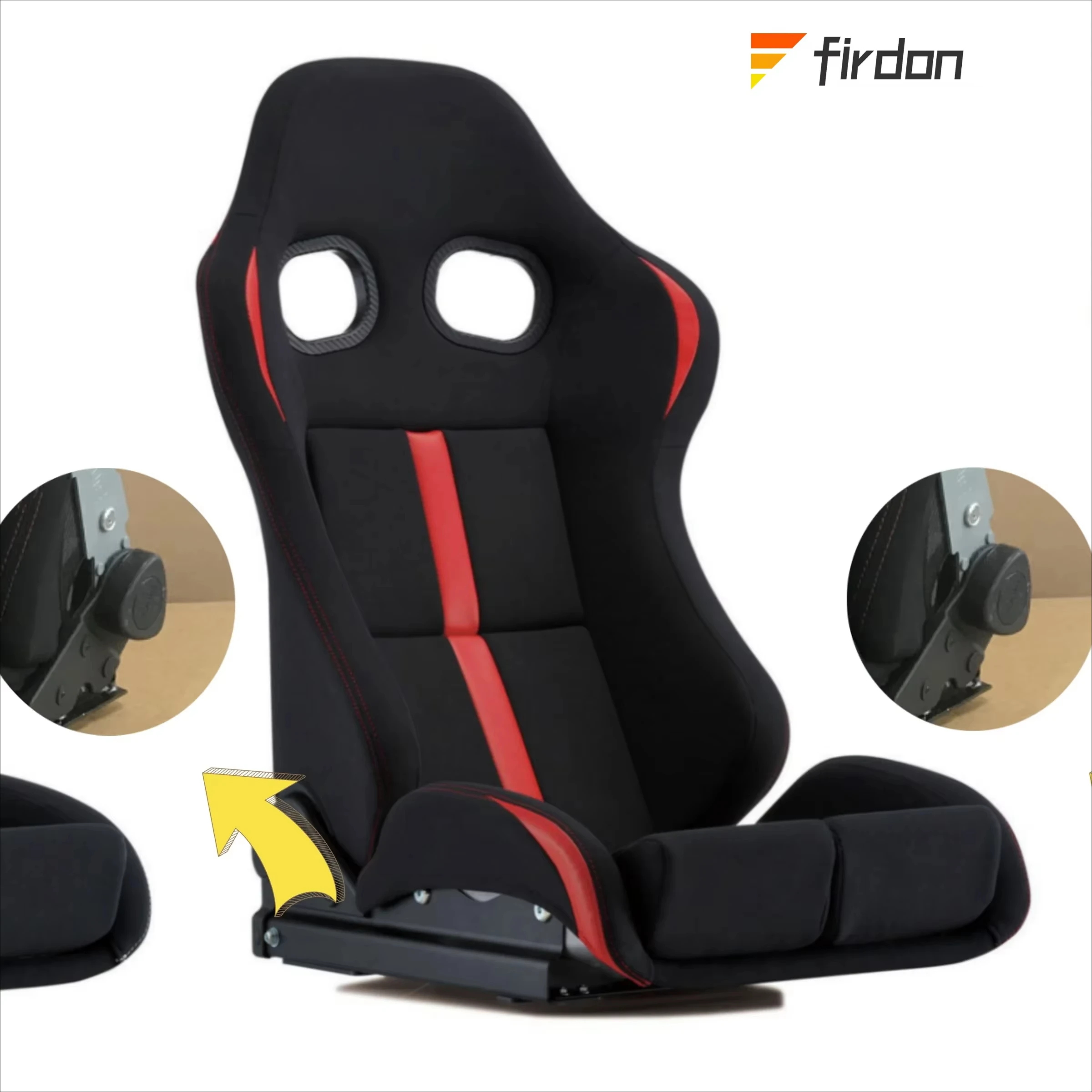 

Universal Racing Simulator Glitter Car Seats PVC Leather Fabric Fiberglass Modified Universal SIM Bucket Car Seats