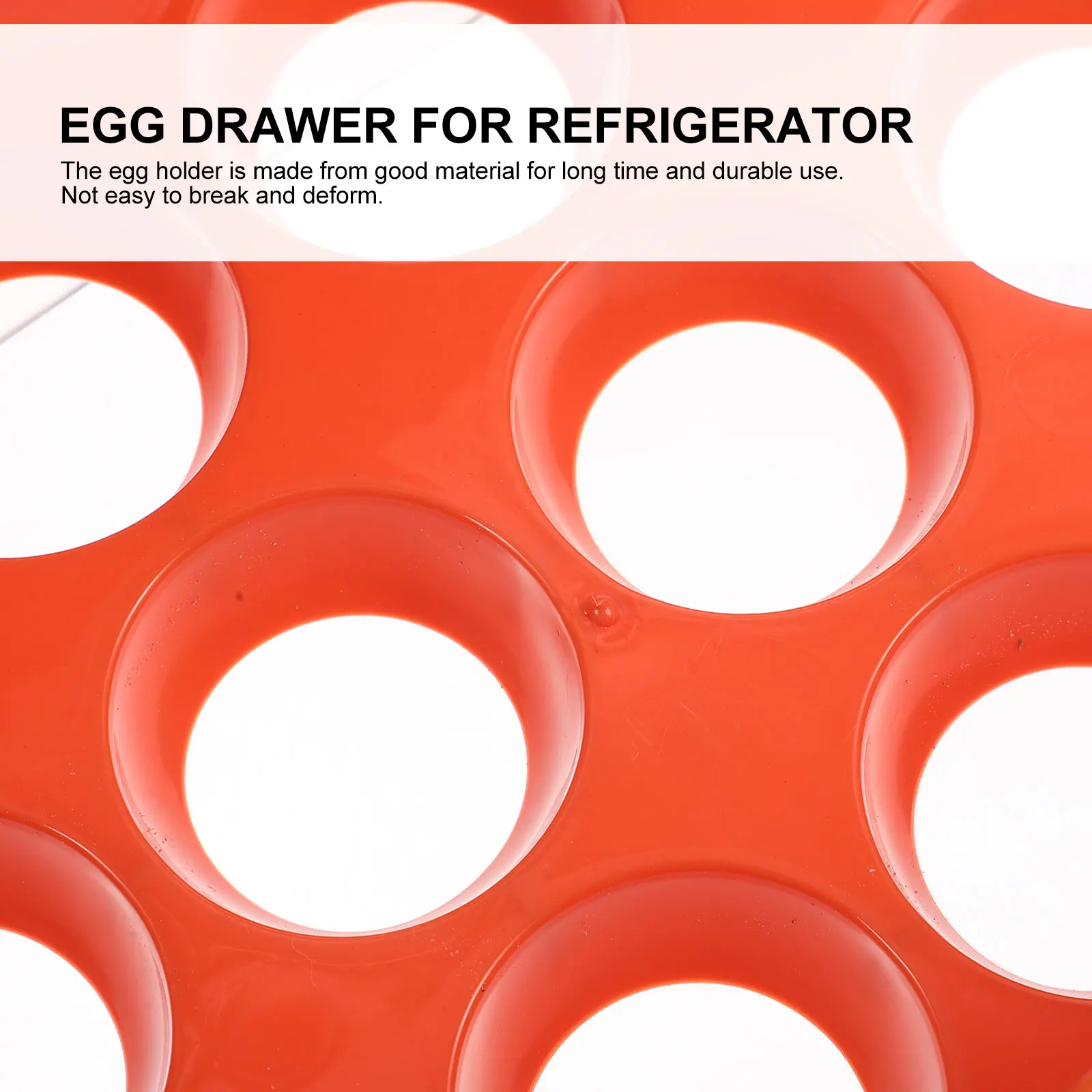 

Двухслойный органайзер-держатель, чехол для хранения, коробка для холодильника, многофункциональный поднос, утолщенный пластиковый ящик для яиц, многоразовый, удобный