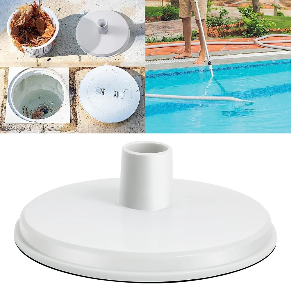 Placa adaptadora de mangueira de vácuo skimmer, piscina no chão, placa vac, substituição, ferramentas de limpeza, acessórios de natação