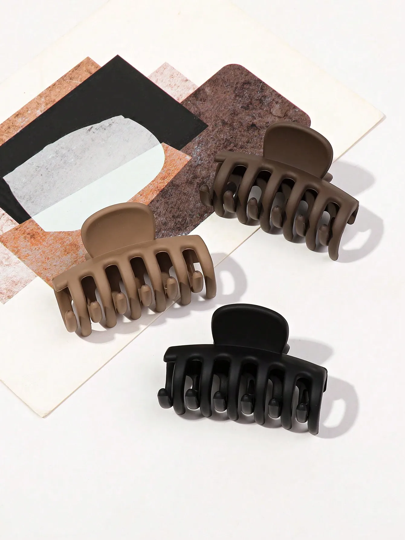 5 Stück mittelgroße 1,7 Zoll neutrale Haarklammern für Frauen und Mädchen, dünnes, dickes Haar, rutschfeste Haarklammern, Haar-Accessoires – Detail 13