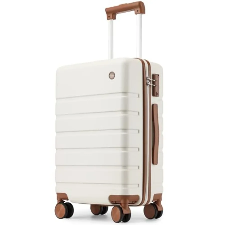 

Carry on Luggage Suitcase, 22x14x9 Airline Approved 20 Inch Hardside Carry-on Luggage with Spinner Wheels, Hard Shell Luggage w