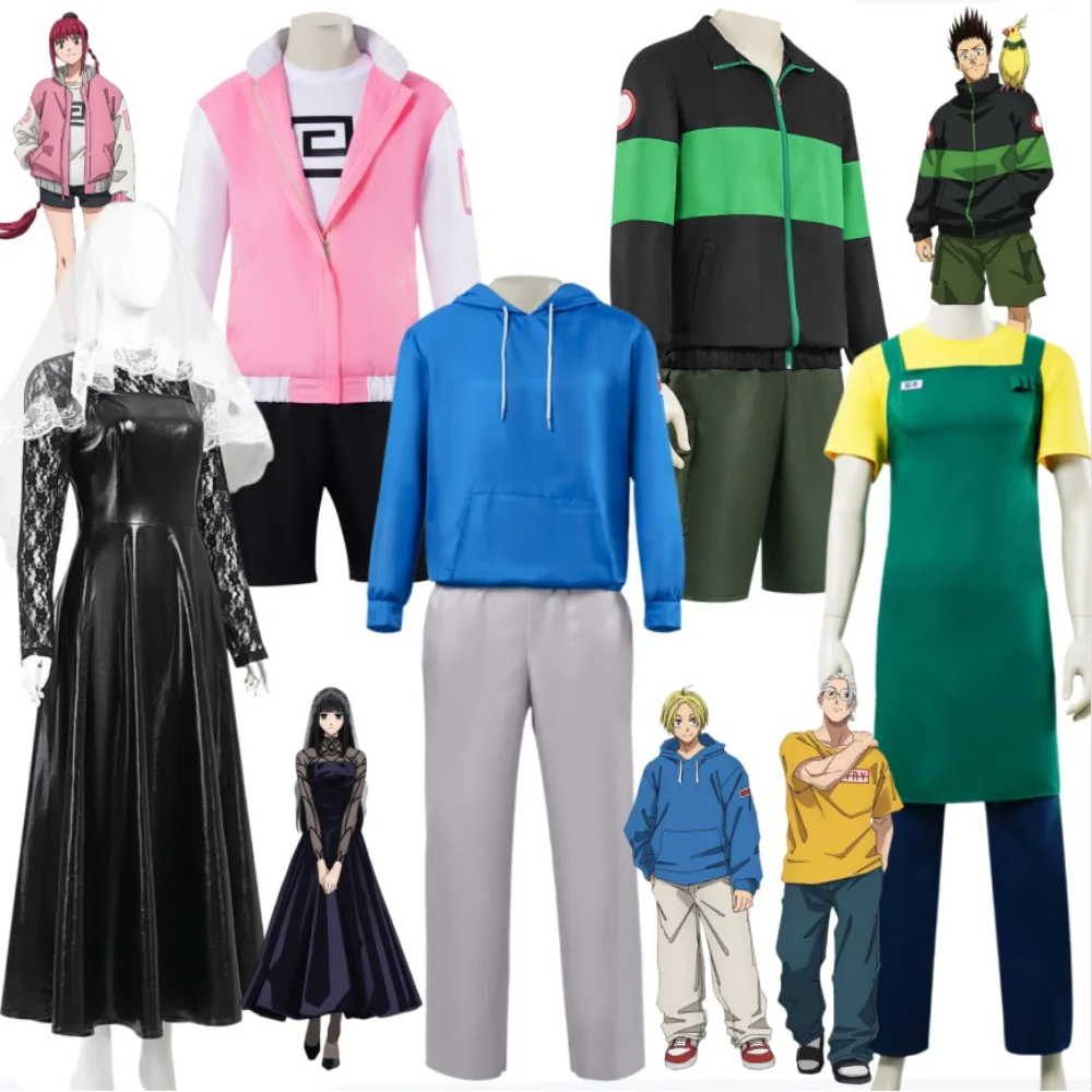 

Anime SAKAMOTO DAYS Cosplay Set Taro Sakamoto Lu Xiaotang Osaragi Adult Men Women Halloween Comic Con Carnival Party Outfit