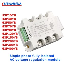 220V/380V Compatible Single-Phase Fully Isolated AC Voltage Regulation Module Solid State Relay Heater Temperature Regulation