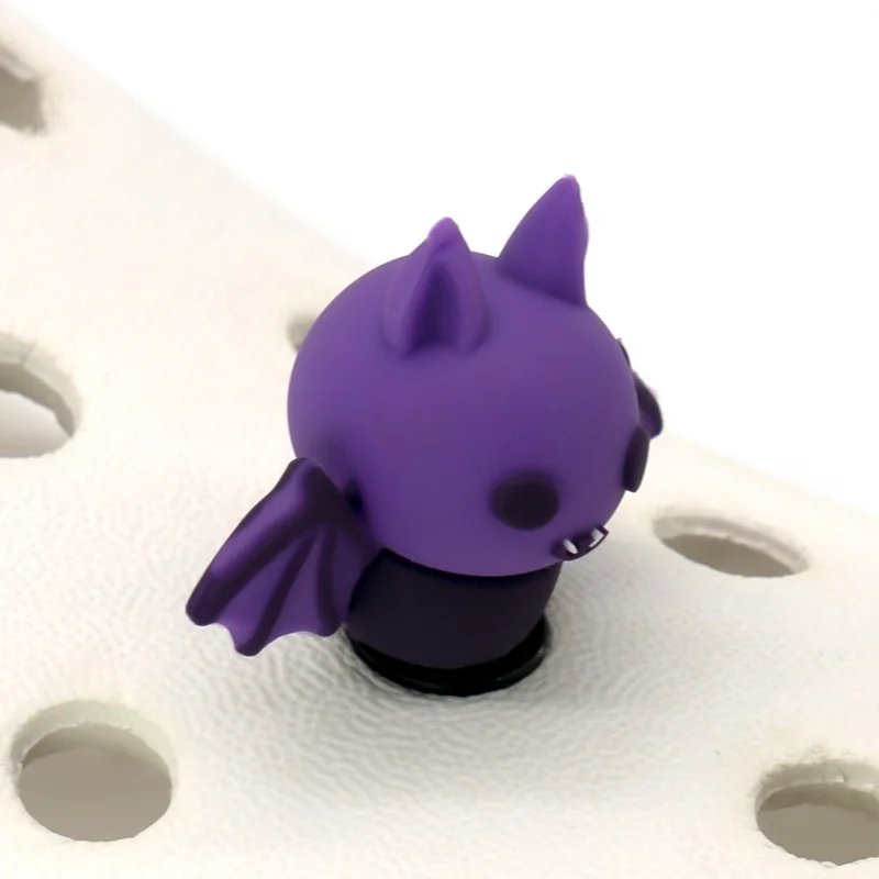 1/15 stücke 3D Halloween Party Horrible Schuh Zubehör Schwarze Katze Geist Hexe Schuh Charms Frau Männer Kinder Pins schnalle Dekorationen – Detail 16