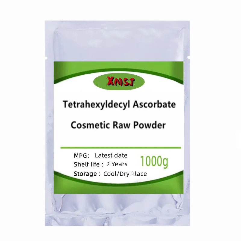 50-1000g Tetrahexyldecyl Ascorbate Powder ,VC-IP,Reduce Wrinkles,Cosmetic Raw,Skin Whitening and Smooth ,Delay Aging