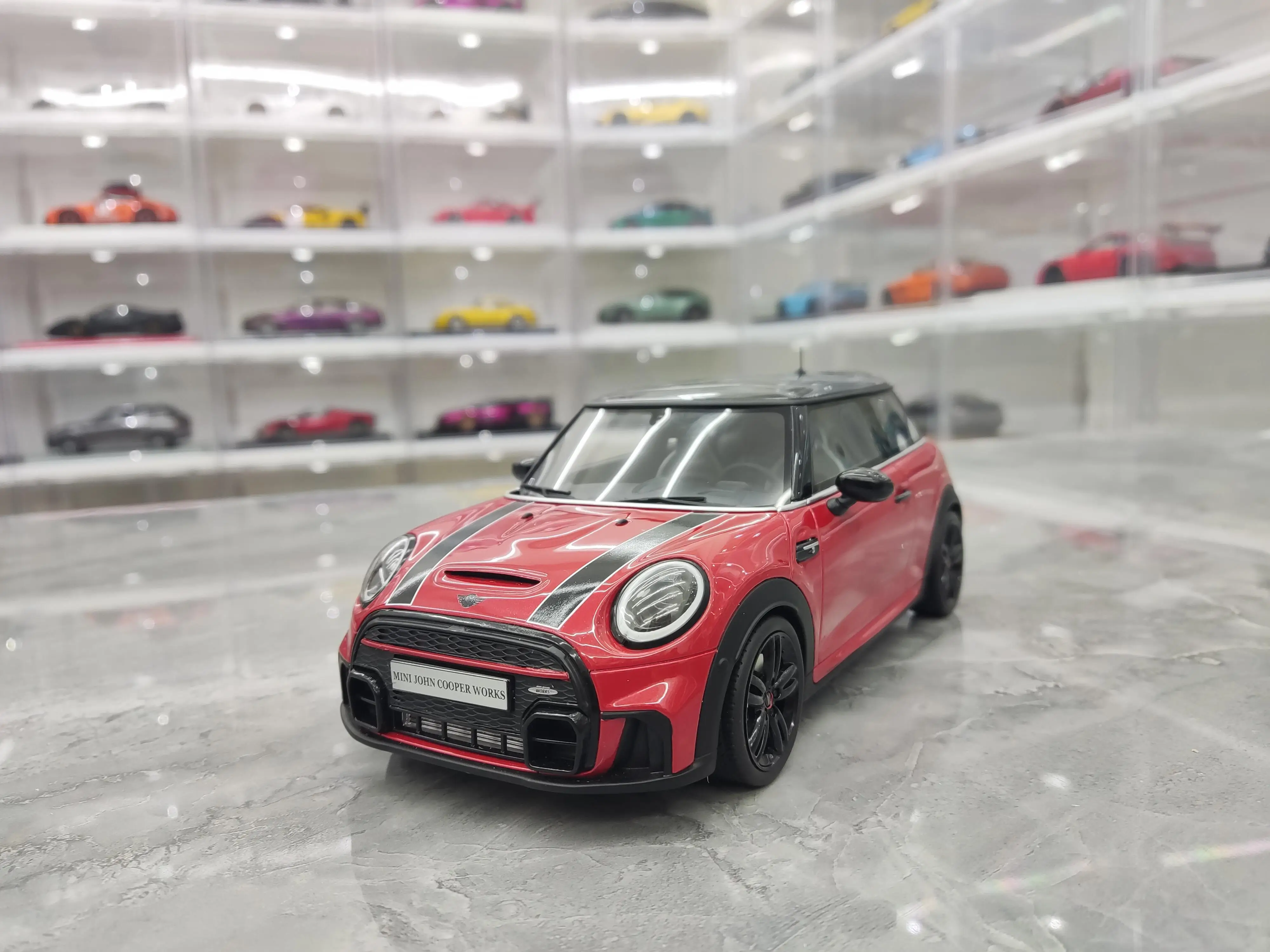 OTTO 1/18 For mini COOPER S JCW Limited Edition Simulation Resin Car Model Favorite