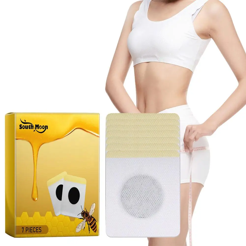 1/3X South Moon Slimming Stickers Detox Weight Loss Fat Burning Bee Diets Pad Thin Thigh Abdomen Waist Body Shaping