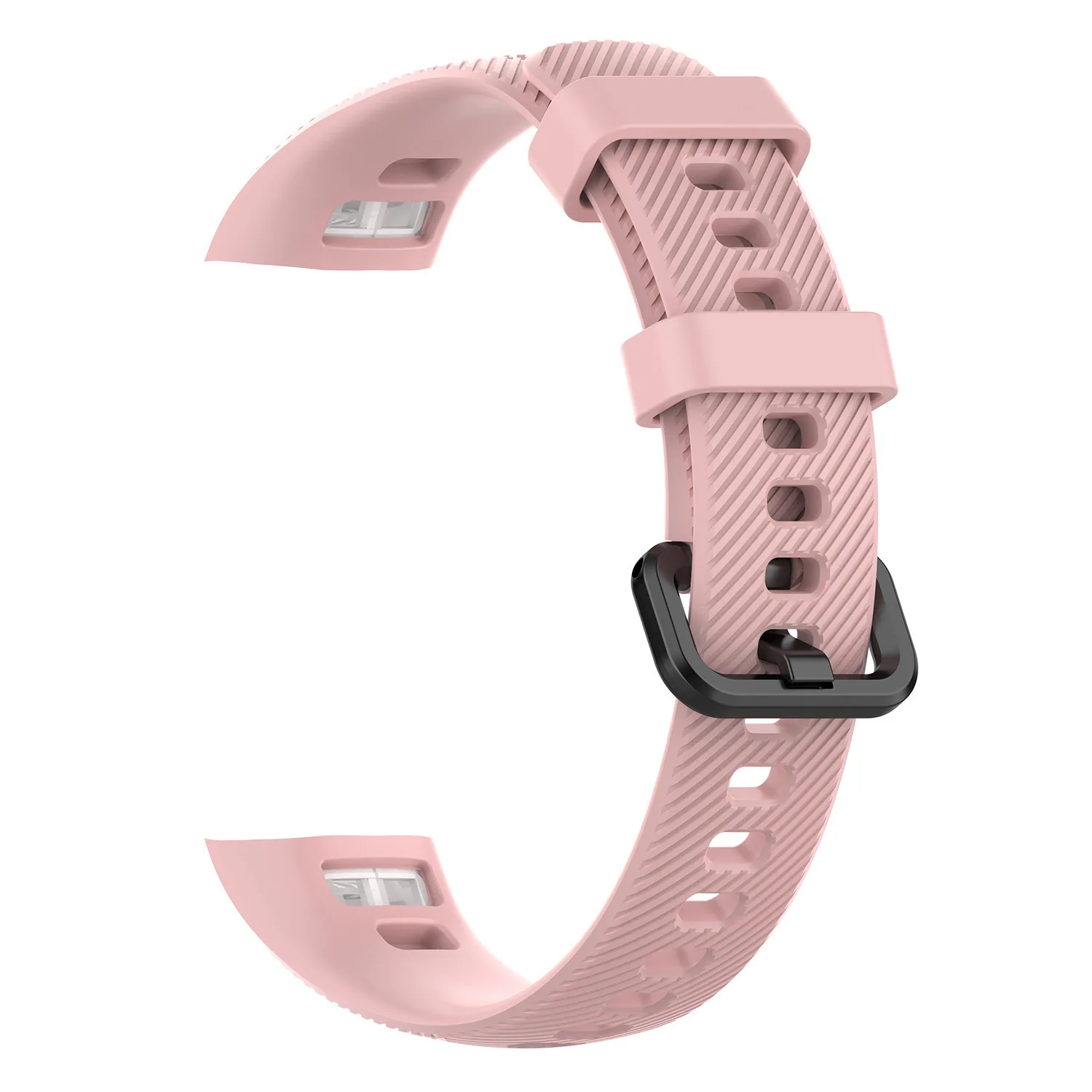 Suitable for Huawei Honor 4 smart bracelet twill silicone strap honor band Honor 5 replacement wristband