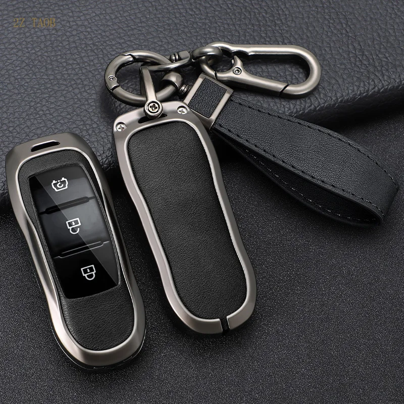 Alloy Car Key Cover Key Case Keychain Accessories fit for Dongfeng Fengguang DFSK Glory 580 Fengon Ix5 Ix7 Seres 3 Sf5 2021 2022