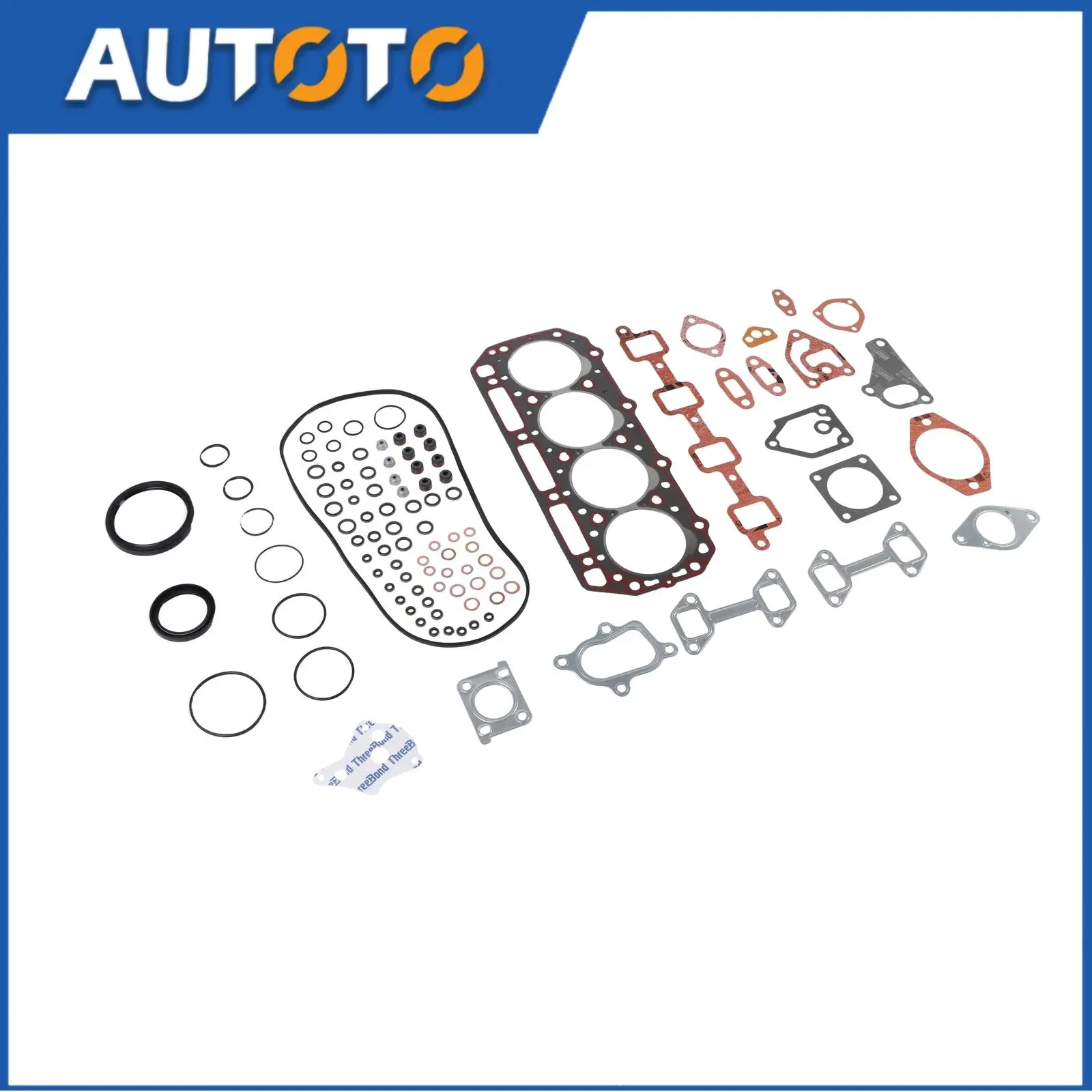 

AUTOTO A2300 4900955 Engine Overhaul Gasket Kit Set For Daewoo Forklift Truck Excavator Engine Rebuilding Components Kits