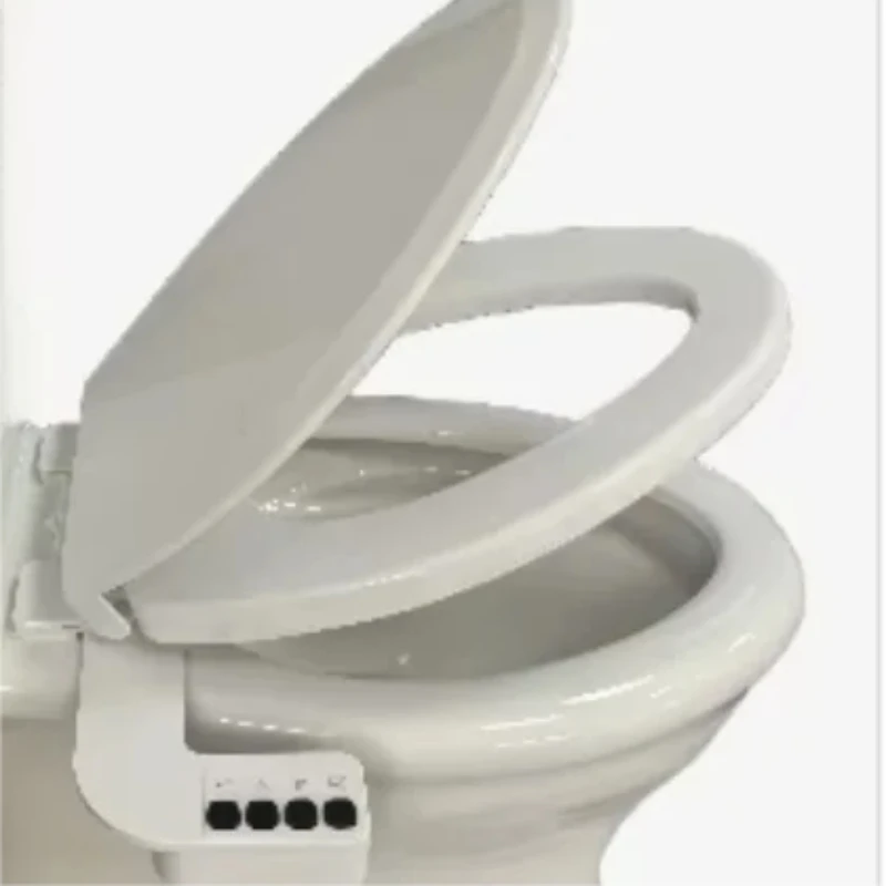 

quick-release toilet lid compatible with sanitary cleaner