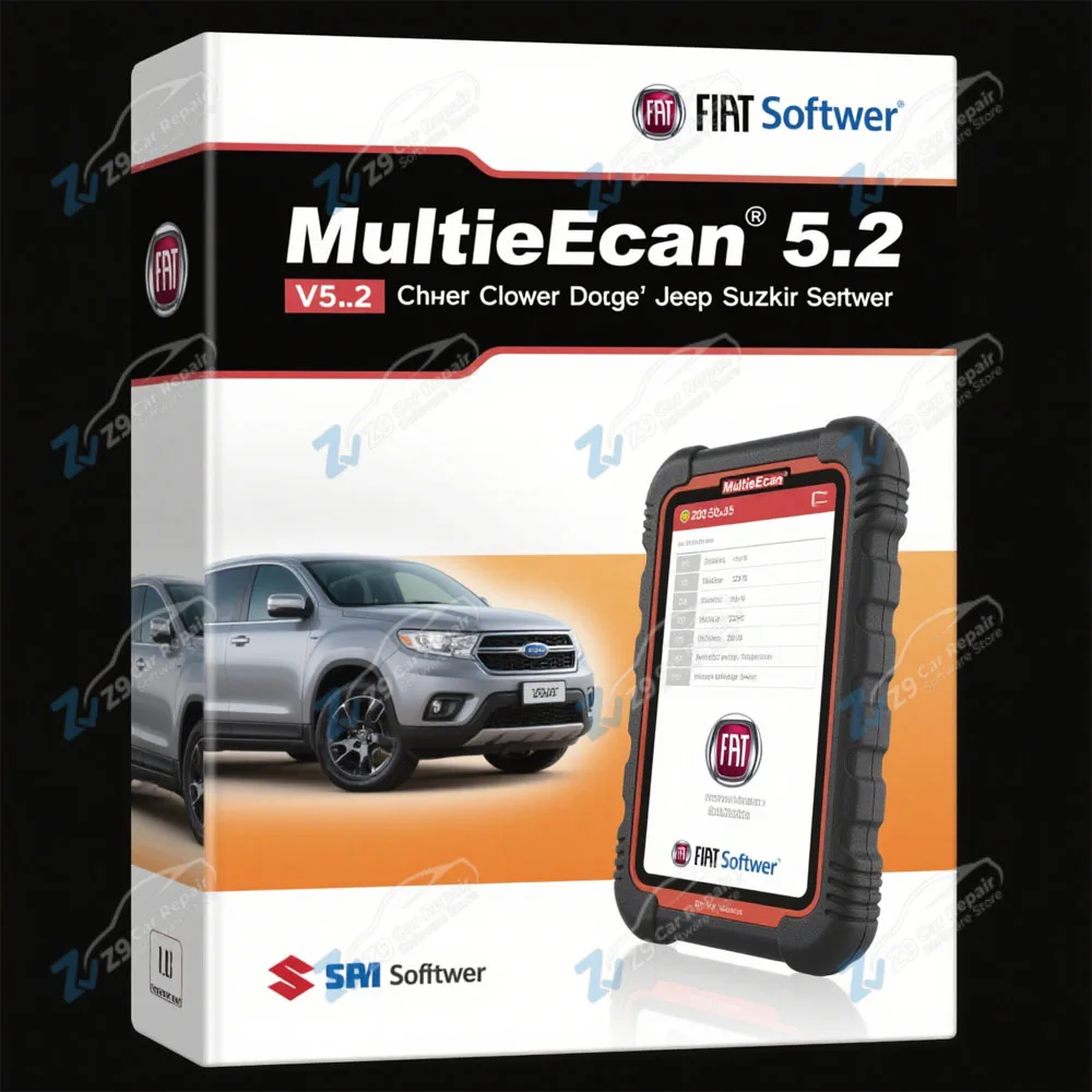 

2025 Hot! Sale Multiecuscan 5.2 for Fiat Software Multiecuscan V5.2 for Fiat/Chrysler/Dodge/Jeep/Suzuki Scanner Software