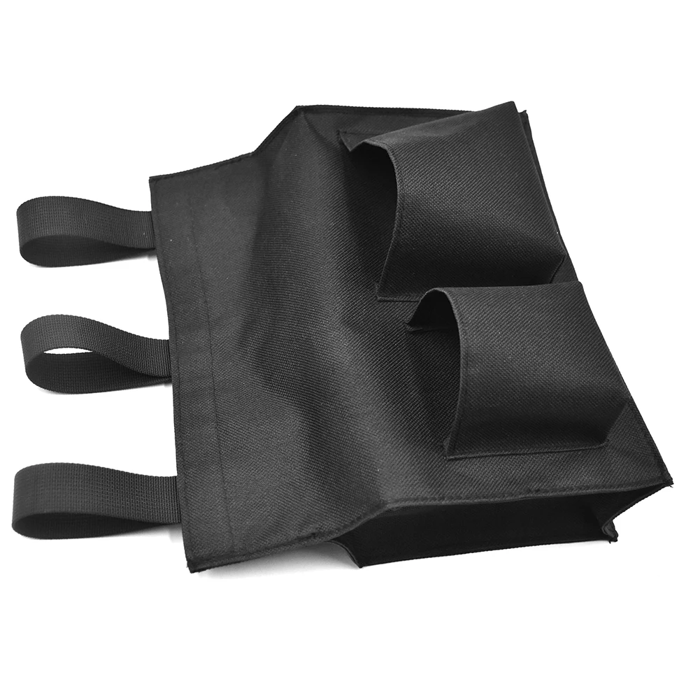 حقيبة كرة حكم البيسبول مع جيبين حقيبة كرة الحكم حقيبة كرة الحكم الأسود سعة كبيرة لكرة البيسبول اللينة