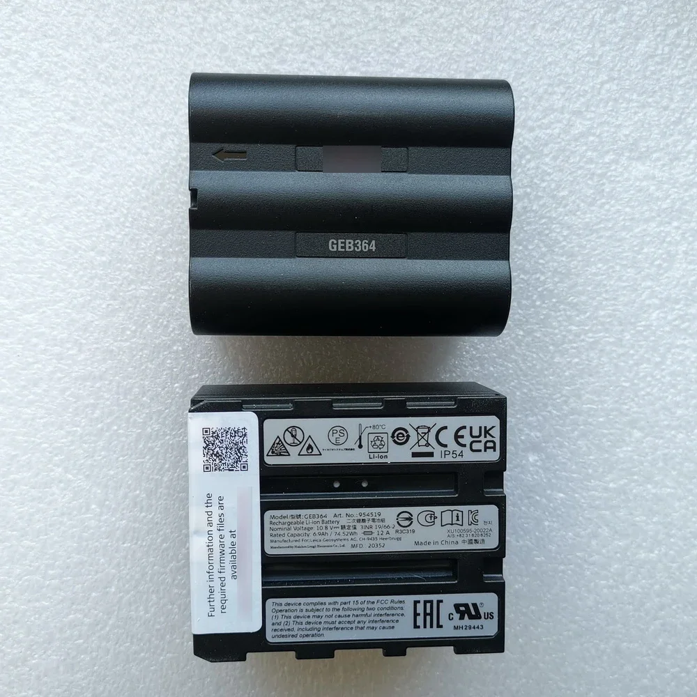 بطارية ليثيوم أيون 10.8 فولت 6900 مللي أمبير في الساعة لمحطة إجمالي Leic TZ05 TZ08 TZ12 ، استبدل بطارية GEB361 GEB363 #4