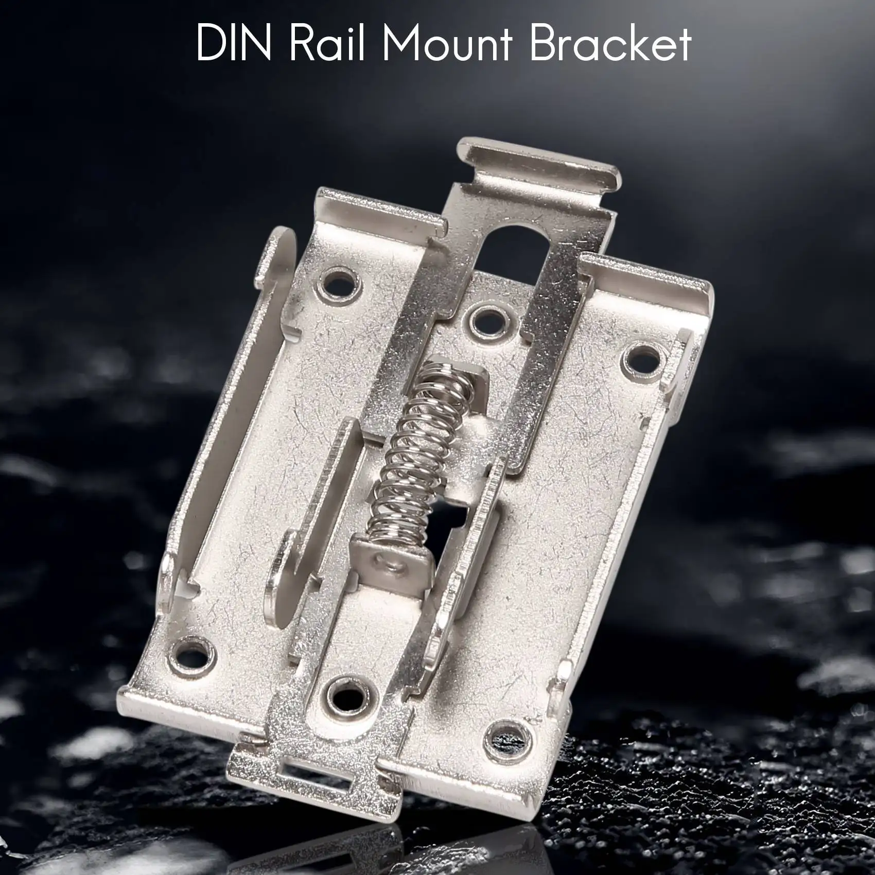 DIN Rail Mount Bracket Equipment Rack G3NE G3NA Electrical for SSR R99-12 Fins Rich