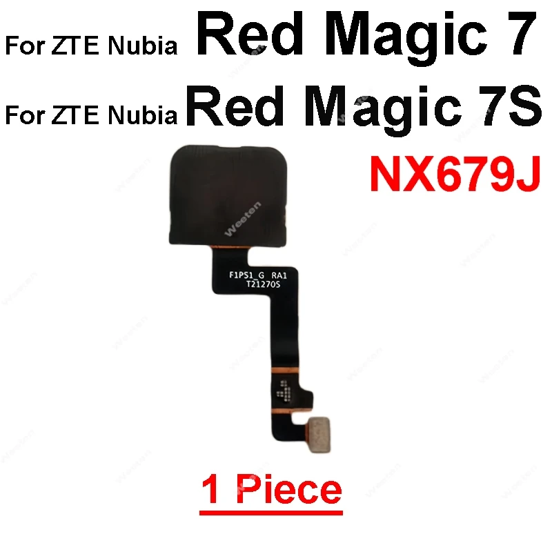For ZTE Red Magic 10 9 9S 8 8S 7 7S 6 6S Pro Plus RedMagic NX669J NX679J NX709J NX769J Under Display Fingerprint Sensor Flex - view 2