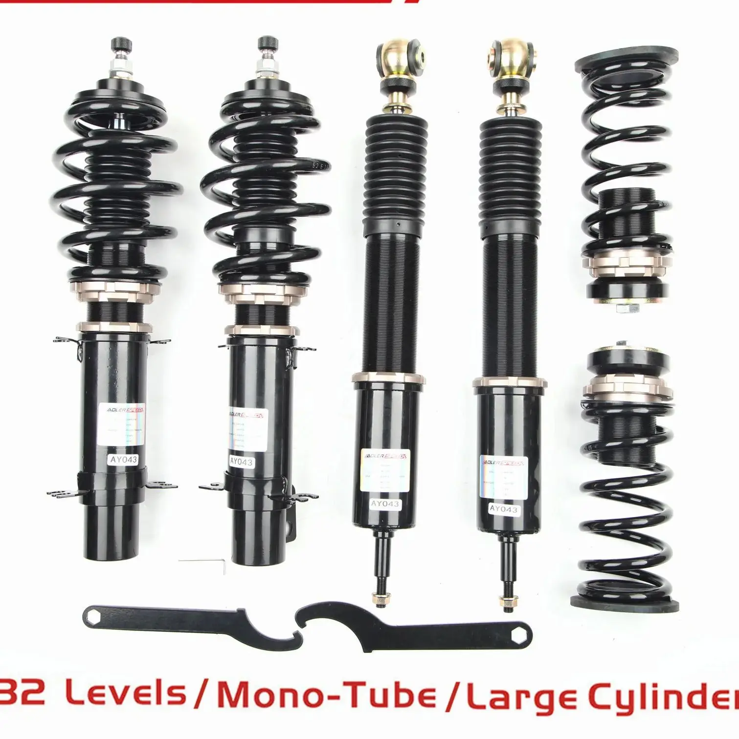 

ADLERSPEED 32 Level Adjust Coilovers Suspension Kit For 1998-2010 VW Beetle FWD