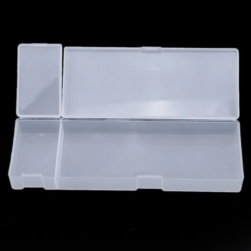 Cute Kawaii Transparent Plastic Pencil Case Lovely Pen Box For Kids Gift Office School Supplies stationery Materials